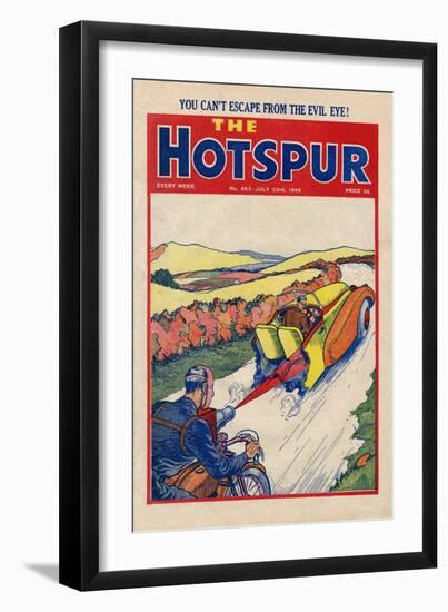 Motoring, Hotspur 1949-null-Framed Art Print