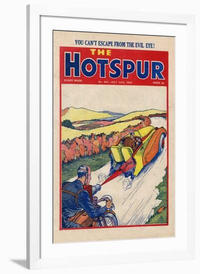 Motoring, Hotspur 1949-null-Framed Art Print