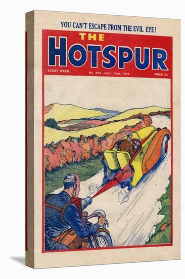Motoring, Hotspur 1949-null-Stretched Canvas