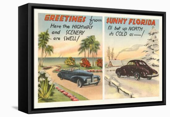 Motoring in Florida Versus the North-null-Framed Stretched Canvas