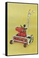 Motorized Lawnmower-null-Framed Stretched Canvas