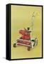 Motorized Lawnmower-null-Framed Stretched Canvas