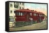 Motorized Train Car-null-Framed Stretched Canvas