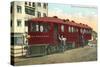 Motorized Train Car-null-Stretched Canvas