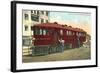 Motorized Train Car-null-Framed Art Print