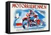 Motorradrennen - Auto Club Berlin-Jason Pierce-Framed Stretched Canvas