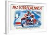 Motorradrennen - Auto Club Berlin-Jason Pierce-Framed Art Print