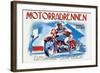 Motorradrennen - Auto Club Berlin-Jason Pierce-Framed Art Print