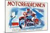 Motorradrennen - Auto Club Berlin-Jason Pierce-Mounted Art Print