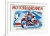 Motorradrennen - Auto Club Berlin-Jason Pierce-Framed Premium Giclee Print