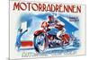 Motorradrennen - Auto Club Berlin-Jason Pierce-Mounted Premium Giclee Print