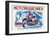 Motorradrennen - Auto Club Berlin-Jason Pierce-Framed Art Print