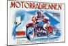 Motorradrennen - Auto Club Berlin-Jason Pierce-Mounted Premium Giclee Print