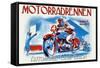 Motorradrennen - Auto Club Berlin-Jason Pierce-Framed Stretched Canvas