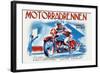 Motorradrennen - Auto Club Berlin-Jason Pierce-Framed Art Print