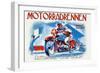 Motorradrennen - Auto Club Berlin-Jason Pierce-Framed Art Print