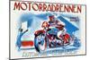 Motorradrennen - Auto Club Berlin-Jason Pierce-Mounted Art Print