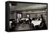 Motorschiff Seattle, Hapag, Speisesaal, Dampfer-null-Framed Stretched Canvas