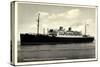 Motorschiff St Louis Der Hapag in Fahrt, Dampfer-null-Stretched Canvas