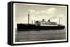 Motorschiff St Louis Der Hapag in Fahrt, Dampfer-null-Framed Stretched Canvas