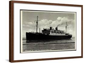 Motorschiff St Louis, Hapag, Dampfschiff in Fahrt-null-Framed Giclee Print