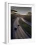 Motorway A31 daylight, Surrey, England, United Kingdom, Europe-Charles Bowman-Framed Photographic Print