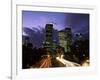 Motorway and Sydney CBD, Sydney, Australia-David Wall-Framed Photographic Print