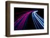 Motorway Light Trails-urbanbuzz-Framed Photographic Print