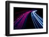 Motorway Light Trails-urbanbuzz-Framed Photographic Print