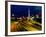 Motorways and Skytower, Auckland-David Wall-Framed Photographic Print