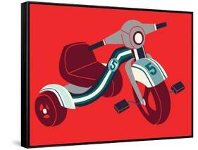 Mototrike-null-Framed Stretched Canvas