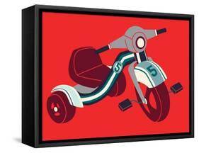 Mototrike-null-Framed Stretched Canvas