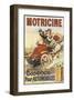 Motricine, Essence Pour Automobiles-null-Framed Art Print
