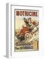 Motricine, Essence Pour Automobiles-null-Framed Art Print