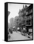 Mott St., New York-null-Framed Stretched Canvas