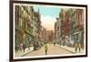 Mott Street, Chinatown, New York City-null-Framed Art Print