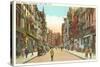 Mott Street, Chinatown, New York City-null-Stretched Canvas