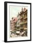 Mott Street, New York City-null-Framed Art Print