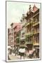 Mott Street, New York City-null-Mounted Art Print