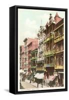 Mott Street, New York City-null-Framed Stretched Canvas