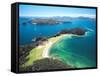 Motuarohia Island, Roberton Island, Bay of Islands, Northland, New Zealand-David Wall-Framed Stretched Canvas