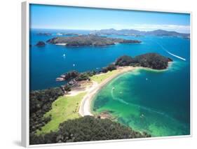 Motuarohia Island, Roberton Island, Bay of Islands, Northland, New Zealand-David Wall-Framed Photographic Print