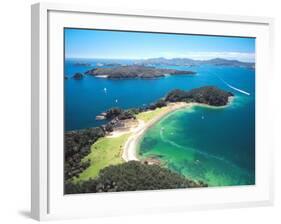 Motuarohia Island, Roberton Island, Bay of Islands, Northland, New Zealand-David Wall-Framed Photographic Print