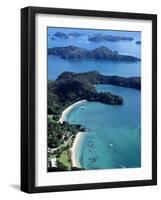 Moturua Island, Bay of Islands, Northland, New Zealand-Doug Pearson-Framed Photographic Print