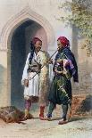 Arnaout and Osmanli soldiers in Alexandria, Egypt, 1848-Mouilleron-Framed Giclee Print