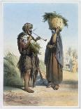 Arnaout and Osmanli soldiers in Alexandria, Egypt, 1848-Mouilleron-Mounted Giclee Print