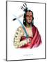 Moukaushka ('The Trembling Earth'), a Yankton Sioux chief-George Cooke-Mounted Giclee Print