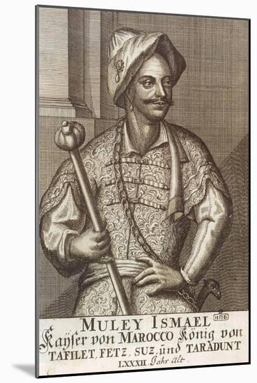 Moulay Ismaïl Ibn Sharif, King of Morocco, 1726-null-Mounted Giclee Print