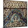 Moulded Frieze Tile Made for the Palace of the Mongol Sultan Abaqa Khan, circa 1270-75-null-Mounted Giclee Print