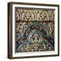 Moulded Frieze Tile Made for the Palace of the Mongol Sultan Abaqa Khan, circa 1270-75-null-Framed Giclee Print